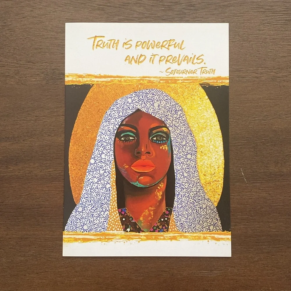 Artist Shaunt’e Lewis Black History Month 24 Blank Notecards and Envelopes